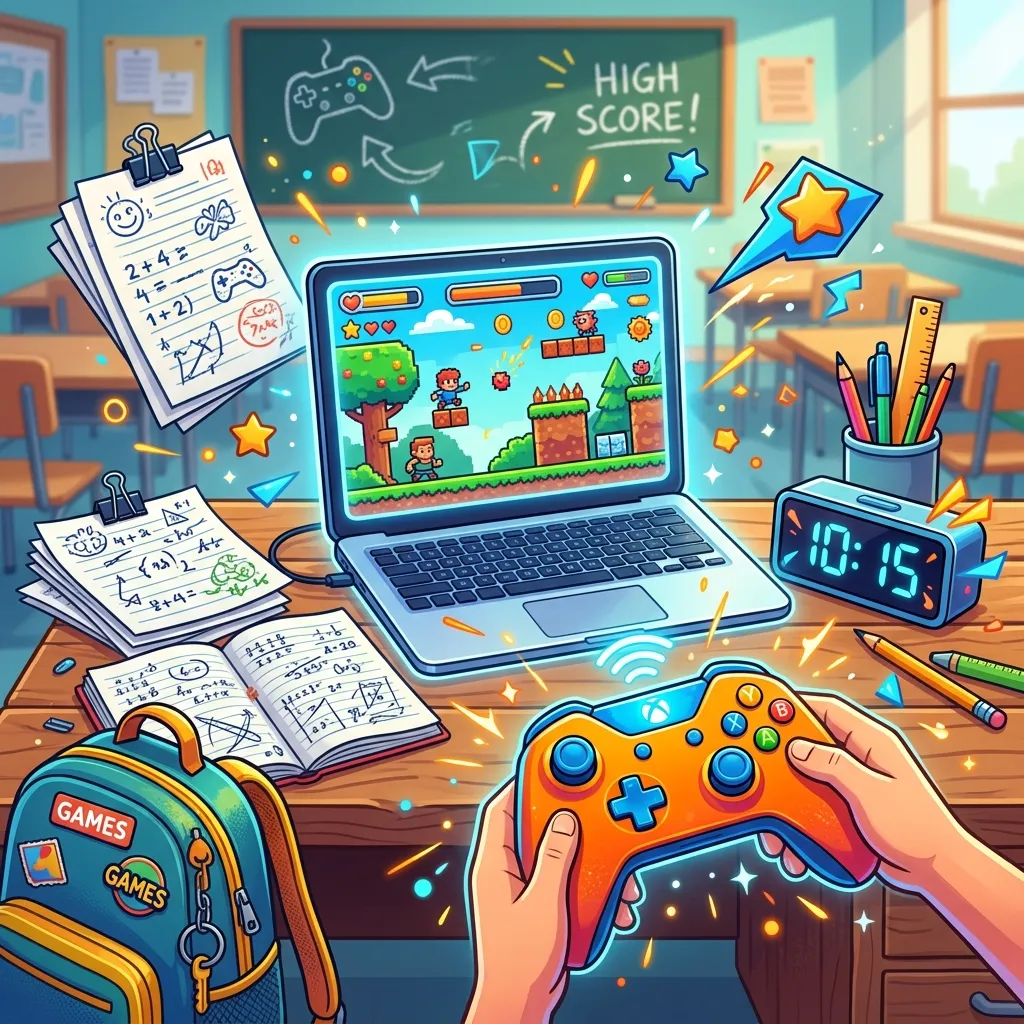Browser Games to Play with Friends at School: The Best Picks for Quick Fun Between Classes