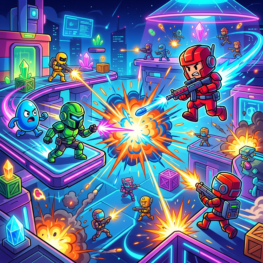 Best Browser Shooter Games to Play With Friends No Download