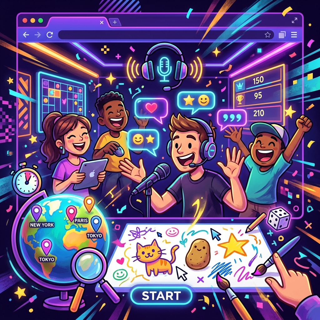 Fun Party Browser Games to Play With Friends on Discord: The Best Picks for Loud Laughs, Quick Rounds, and Easy Hanging Out